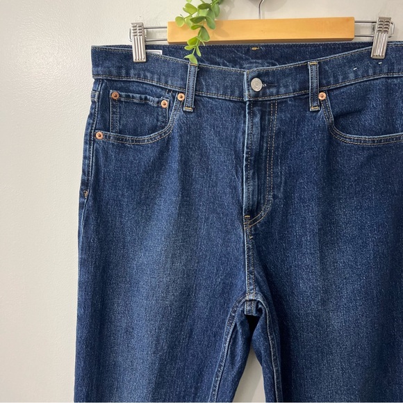 GAP ‘90’s Straight High Rise Blue Wash Jeans - Picture 3 of 11